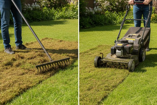 Scarificateur vs démousseur