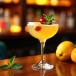 Cocktail Casino, Recette au gin, Liqueur de marasquin, Mixologie classique