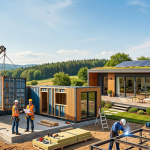 plan maison container