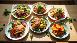5 recettes simples et équilibrées pour la semaine